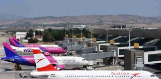 Devijime në Aeroportin e Shkupit për shkak të motit