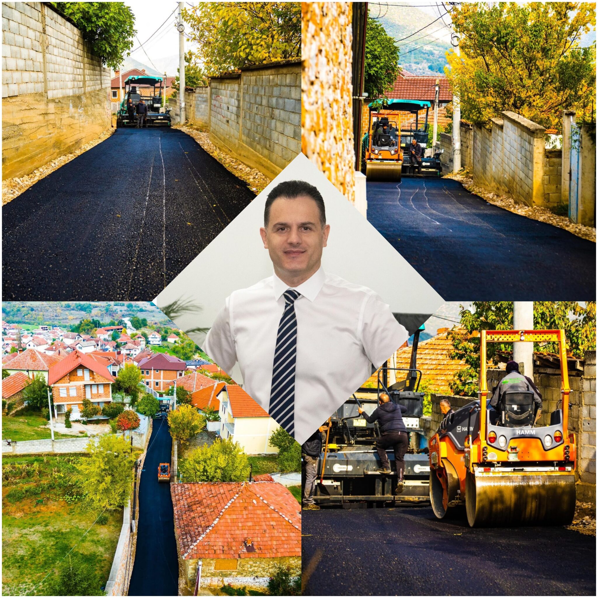 Për Blerim Sejdiun nuk ka stop  asfalton edhe një rrugë kësaj rradhe në Dëbërcë
