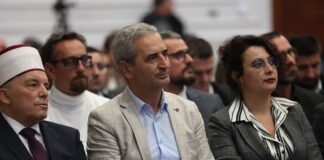 Feti Abazi nga manifestimi i Ditës së Alfabetit, në Shkup: Alfabeti Shqiptar, ura që lidh brezat