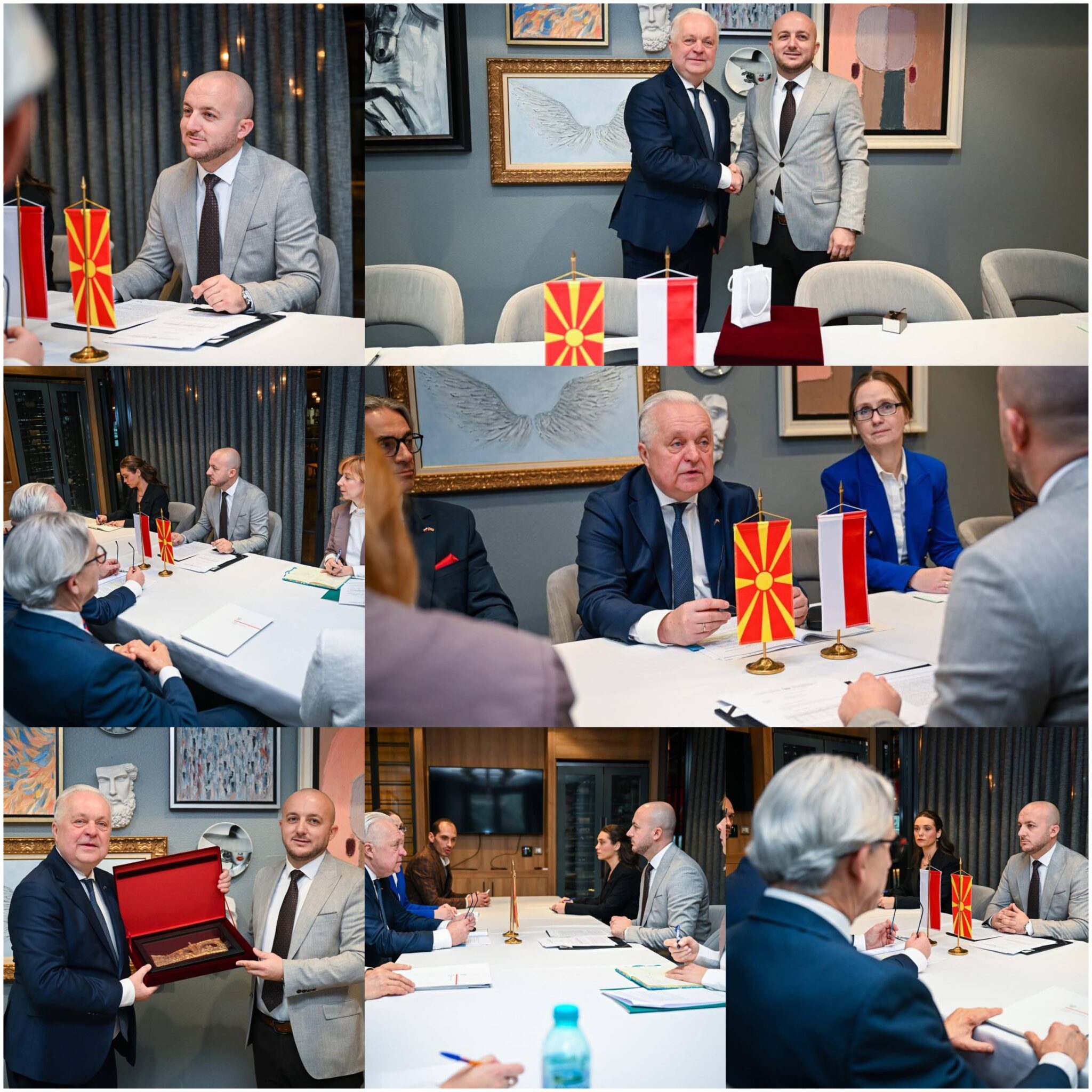 Hoxha  Shkëmbime tregtare dhe projekte të përbashkëta me Poloninë