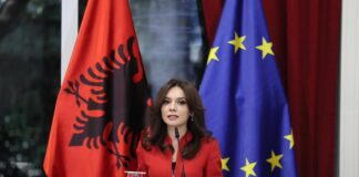 Ministrja për Europën dhe Punët e Jashtme, Elisa Spiropali qëndron për vizitë zyrtare në Shkup