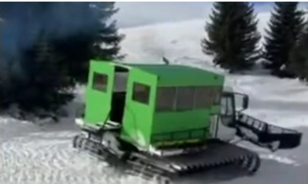 Elmazi  Parku Kombëtar Mali Sharr ndalon ratrakët ilegalë në Kodrën e Diellit  rasti raportohet në MPB