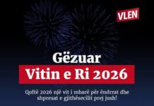 VLEN: Me besim, me energji dhe me punë të pandalur, VLEN përpara! Gëzuar 2026