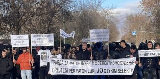 “Drejtësi për Faton Lurin jo gjykim selektiv”, nis protesta në Shkup