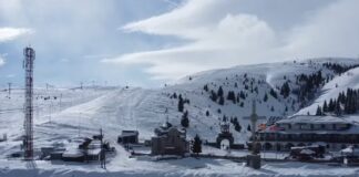 Në Kodrën e Diellit kanë rënë 31 centimetra borë