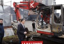 Digjet bageri që rrënoi një trafikë dje në Mitrovicë, reagon Faton Peci