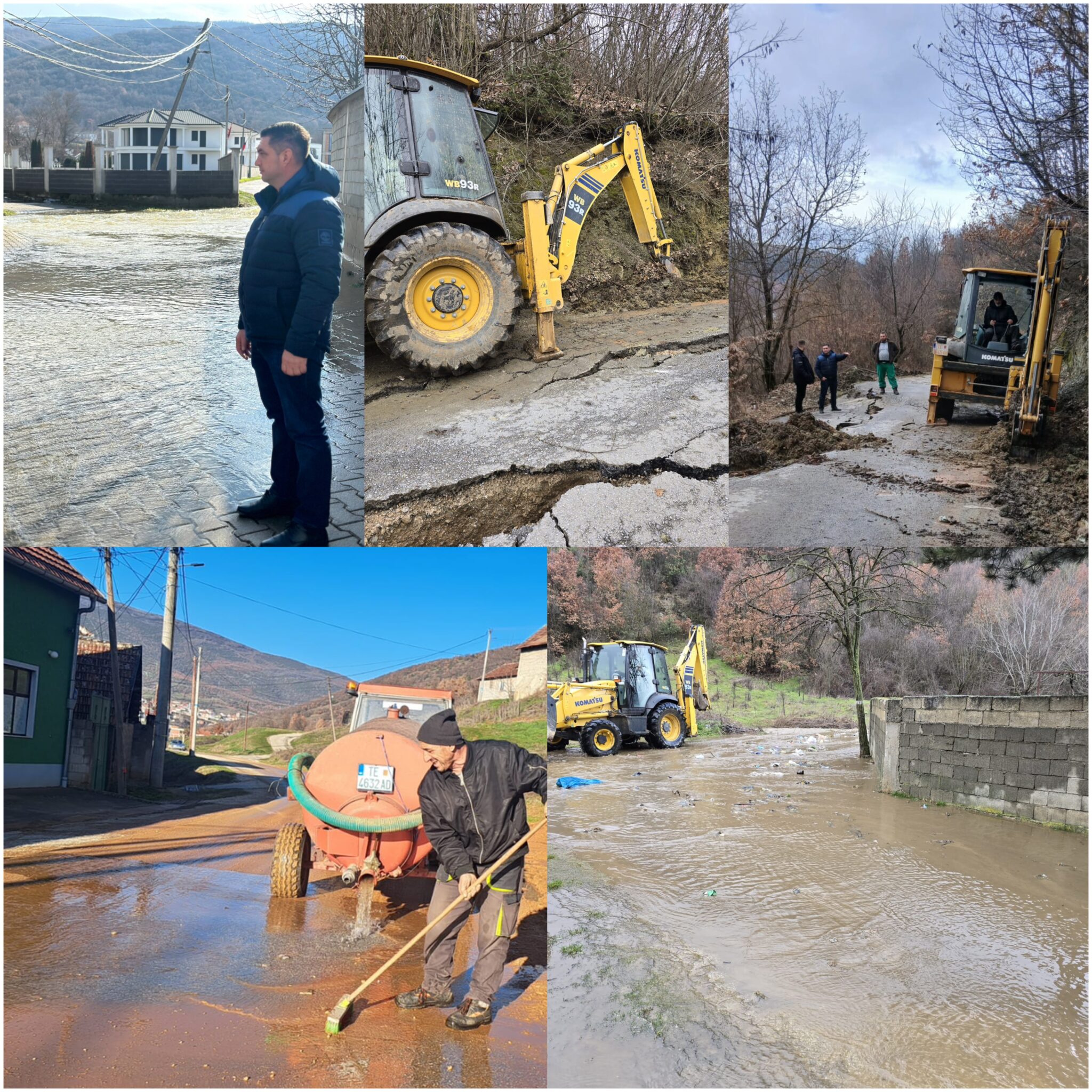 Drejtori Suad Alili  NPK Mirëmbajtja Zhelinë në shërbim të qytetarëve gjatë vërshimeve