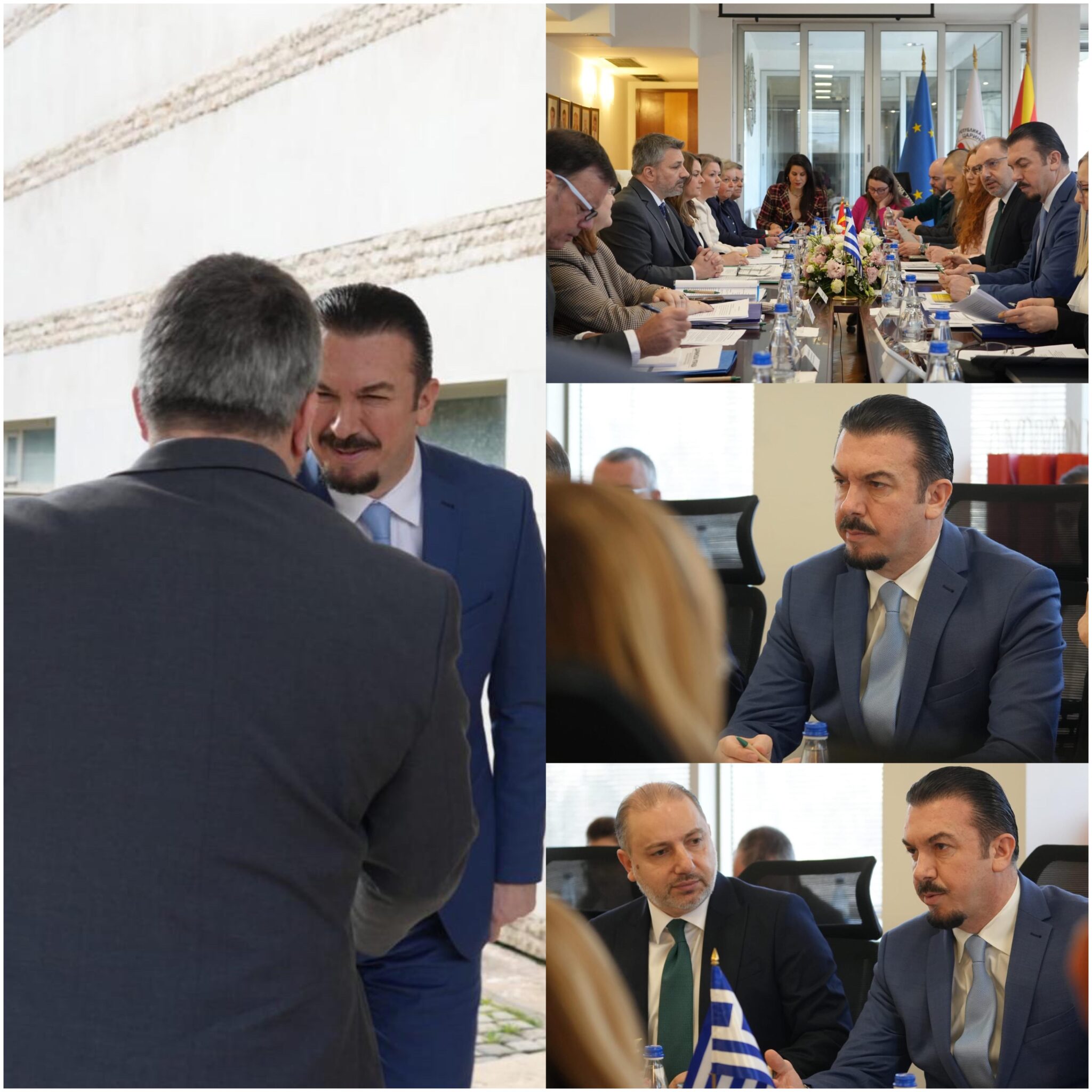 Takim bilateral ndërmjet Drejtorive të Doganave të Republikës së Maqedonisë së Veriut dhe Republikës së Greqisë