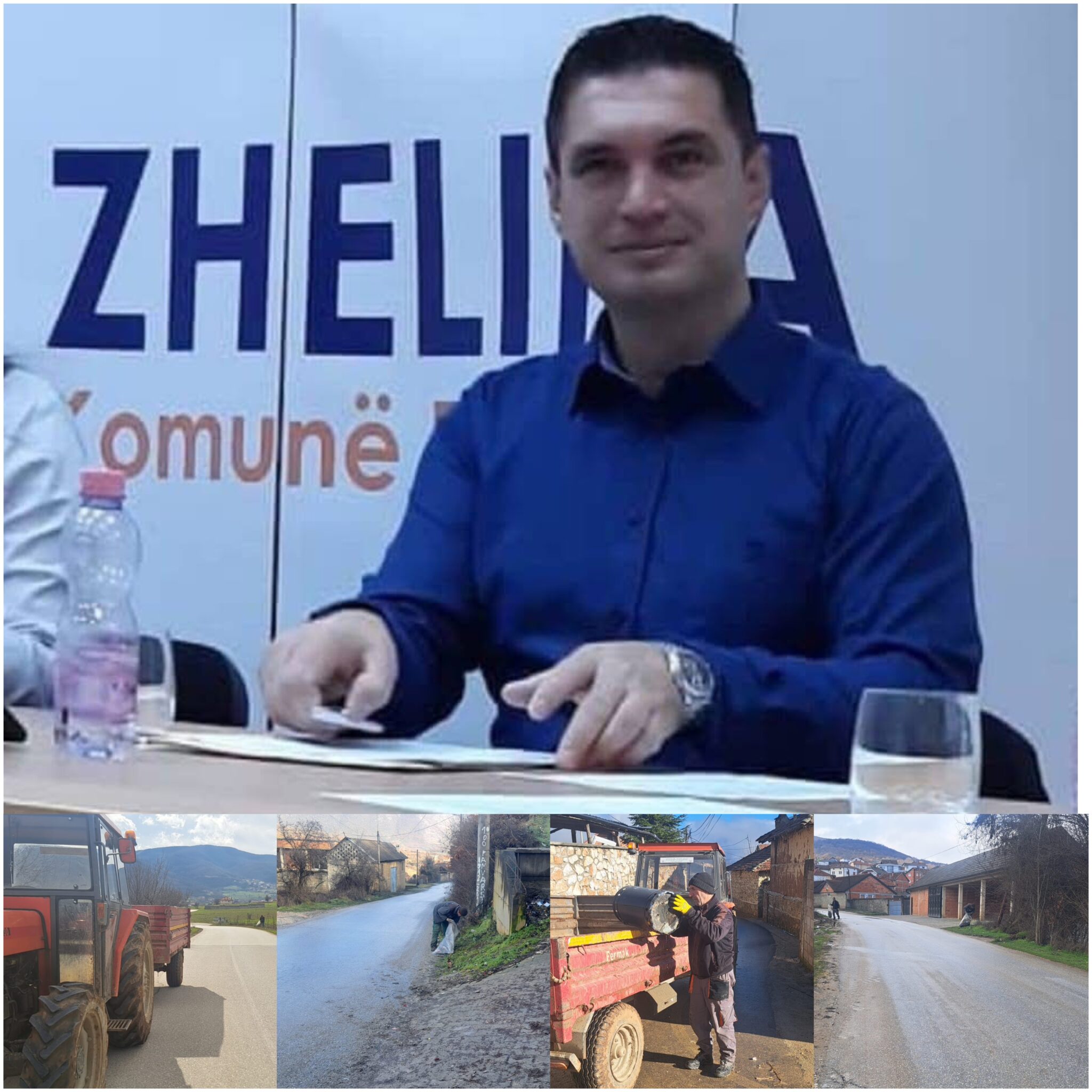 Suad Alili   Drejtori i NPK Mirëmbajtja Zhelinë  Vazhduam me pastrimin e mbeturinave në Debërc