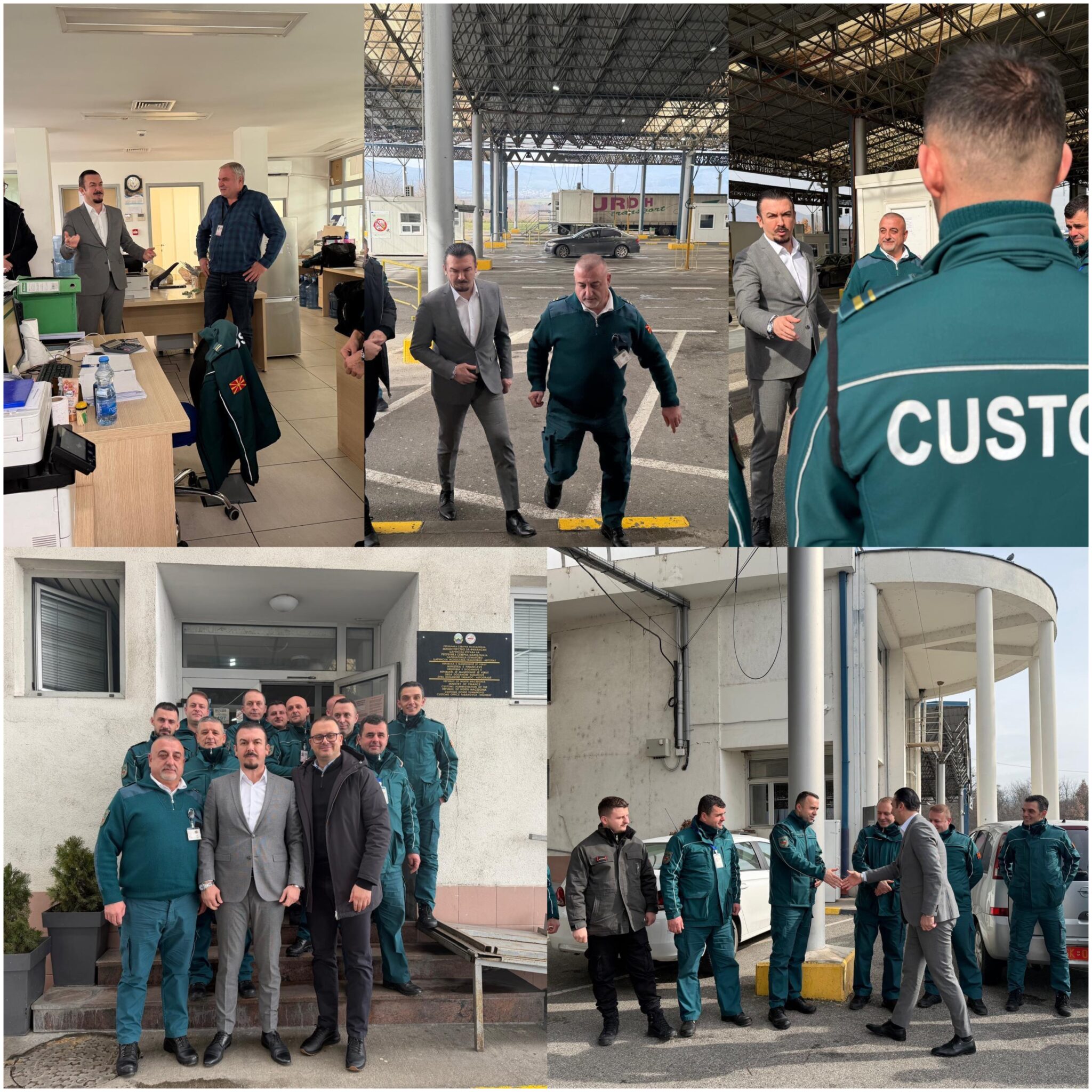 Mustafa Dauti realizoi vizitë zyrtare në pikën kufitare Tabanovcë