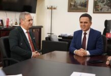 Feti Abazi me Kasamin: “Diskutuam për forcimin e bashkëpunimit dhe vendosjen e disperzimit të Zjarrfikësve, edhe në komunën e Bogovinës