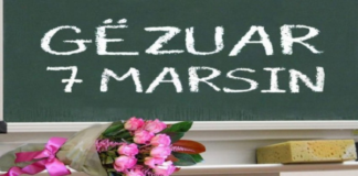 7 marsi, festa shqiptare e mësuesit