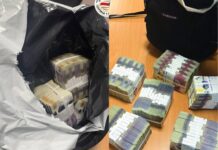 Në Aeroportin e Shkupit kapet “një thes” me para