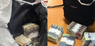 Në Aeroportin e Shkupit kapet “një thes” me para