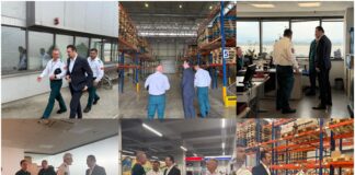 Mustafa Dauti Zv. Drejtori Doganave zhvilloi vizitë zyrtare në Aeroportin Ndërkombëtar të Shkupit – një nga pikat më të rëndësishme që lidh vendin me botën