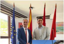 Abazi dhe zv/ambasadori i Austrisë: “Banjot e shkollës së Novo Sellës, do rikonstruohen”