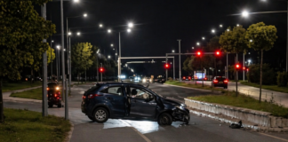 Aksident i rëndë trafiku në bulevardin “ASNOM” në Shkup, ja detajet