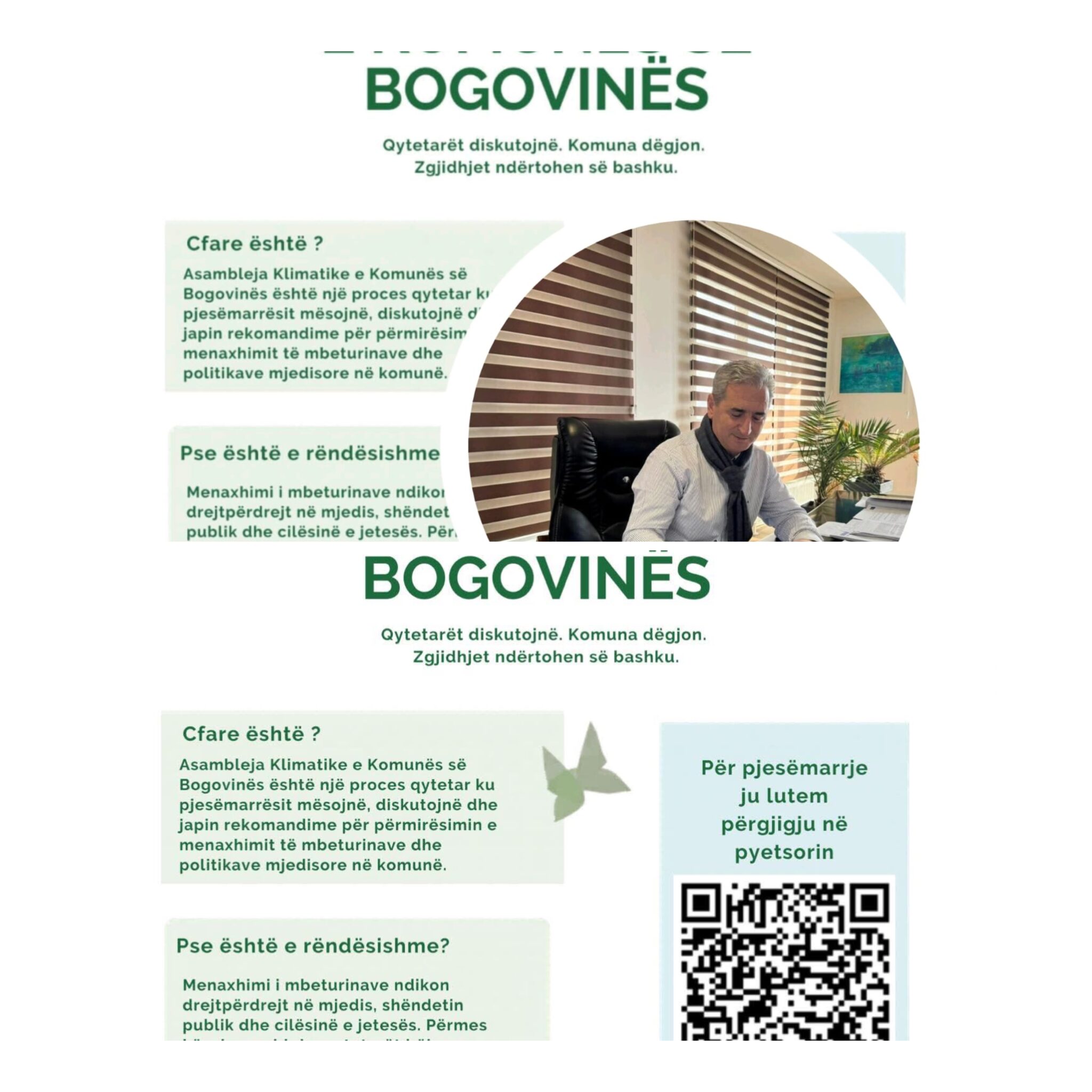 Feti Abazi  Prej 8 deri 10 maj në Kamjan  organizohet debati për  Menaxhimin e Mbeturinave   Ju ftoj të aplikoni