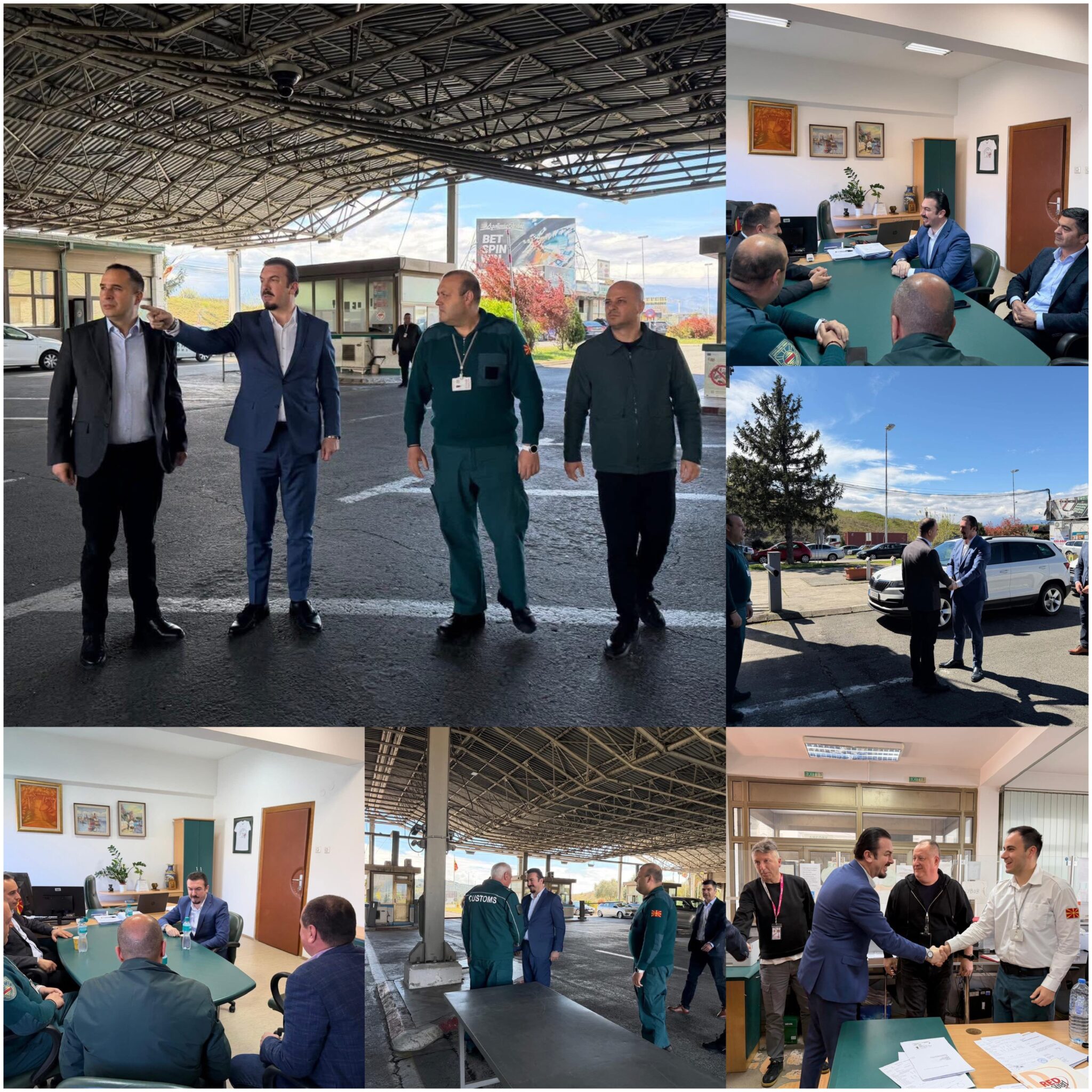 Mustafa Dauti në vizitë zyrtare në pikën kufitare Bogorodicë Gjevgjeli