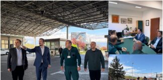 Mustafa Dauti në vizitë zyrtare në pikën kufitare Bogorodicë-Gjevgjeli