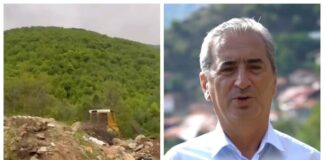 Feti Abazi, publikon pamjet e pastrimit në rrugën Bogovinë – Sellcë. “Nuk e lamë siç ishte, puna vazhdon”