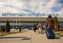 Arrestohet 86-vjeçari nga Kosova në Aeroportin e Shkupit