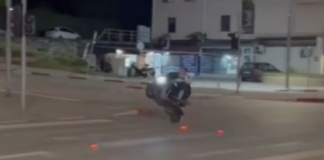 Një ditë pas paralajmërimit të Toshkovskit, policia në aksion! Kapet 15-vjeçari që drejtonte motoçikletë me një rrotë!