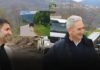 Feti Abazi, teston makinën e re për kositje në Pirok. Angazhohemi, në mirëmbajtjen e hapësirave publike