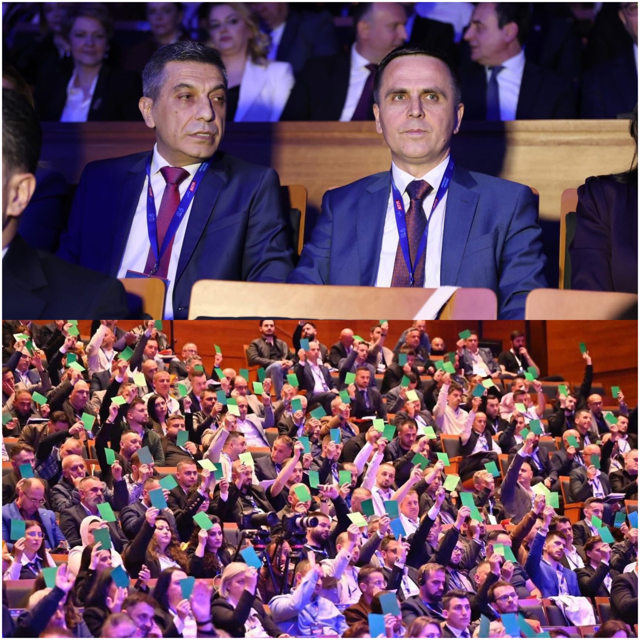 Përfundon Kongresi i Bashkimit të VLEN it  Kasami dhe Mexhiti zgjidhen kryetar