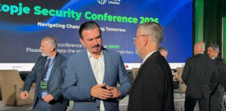 Mustafa Dauti mori pjesë në Konferencën Ndërkombëtare të Sigurisë “Skopje Security Conference 2026”