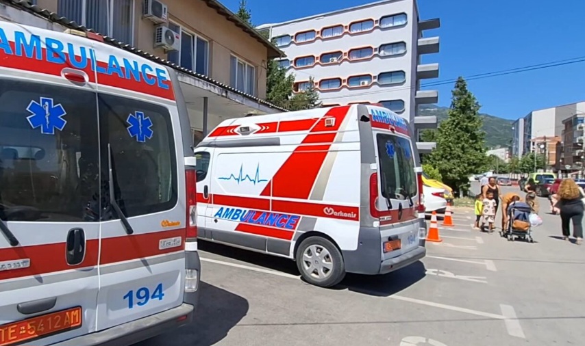 Alarm në Tetovë  Ndihma e Shpejtë përballet me fluks të madh pacientësh
