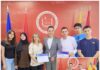 Blerim Sejdiu priti kampionët shqiptarë të Olimpiadës Ndërkombëtare STEM: Zhelina krenare me medalistët e artë!