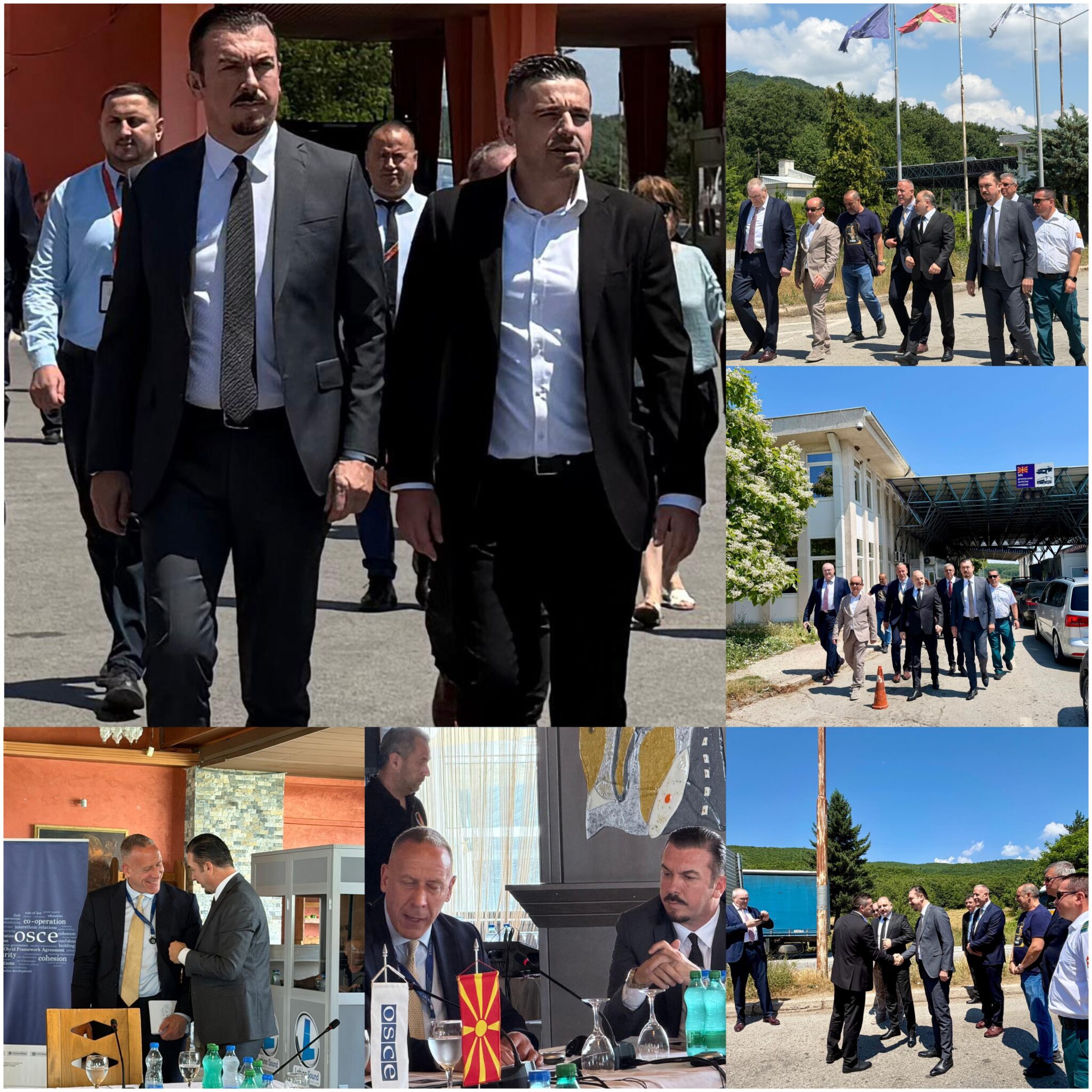 Mustafa Dauti  zëvendësdrejtor i Doganave të Maqedonisë së Veriut  priti në një takim zyrtar Drejtorin e Përgjithshëm të Doganave të Republikës së Shqipërisë  z  Besmir Beja