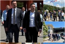 Mustafa Dauti, zëvendësdrejtor i Doganave të Maqedonisë së Veriut, priti në një takim zyrtar Drejtorin e Përgjithshëm të Doganave të Republikës së Shqipërisë, z. Besmir Beja