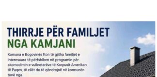 Abazi, fton familjet nga Kamjani të mikpresin vullnetarët nga Korpusi Amerikan i Paqes, familjet do kompenzohen për mikpritjen