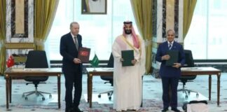 Turqia, Arabia Saudite dhe Pakistani nënshkruajnë marrëveshje të përbashkët të mbrojtjes në Samitin e Mekës