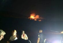 Natë ferri në fshatin malor Cerovë të Tetovës: Zjarrfikësit gjatë gjithë natës në betejë me flakët