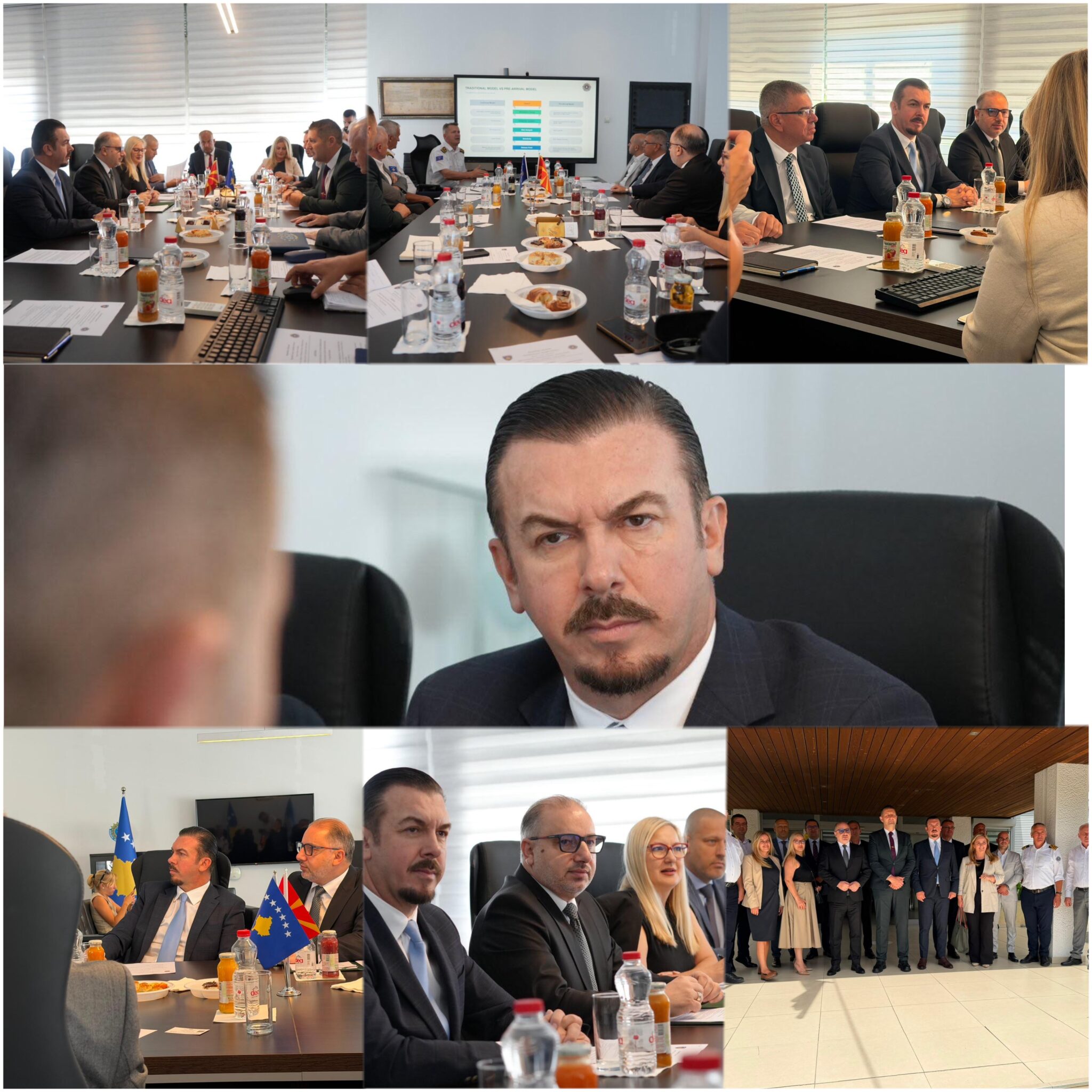 Mustafa Dauti  Takim mes Maqedonisë së Veriut dhe Kosovës  One Stop Shop në Bllacë  prioritet për qarkullim më të shpejtë