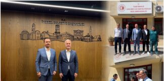 Mustafa Dauti takim me Kryetarin e komunës së Inegolit të Turqis dhe me zyrtar doganor