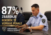 Muhamed Ademi, komandant i SPB Tetovë: rezultate rekord dhe 87% e veprave penale të zbardhura!