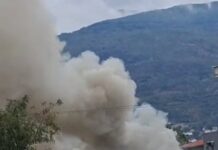 Detaje nga zjarri në hyrje të Tetovës, inspektorët dalin në terren