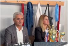 Feti Abazi: Përkrahim garat e volejbollit për vajza dhe krenohemi me suksesin e volejbollisteve tona