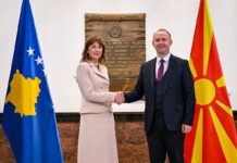 Gashi priti Haxhiun në Kuvend: Thellim i bashkëpunimit parlamentar mes Maqedonisë së Veriut dhe Kosovës