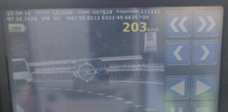 Shoferi i Mercedesit “fluturon” me 203 km/h në autostradë