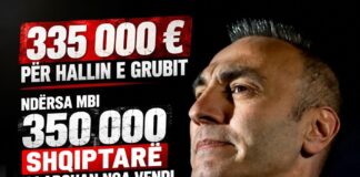 VLEN: 335 mijë euro për hallin e Grubit, ndërsa mbi 350 mijë shqiptarë u larguan nga vendi