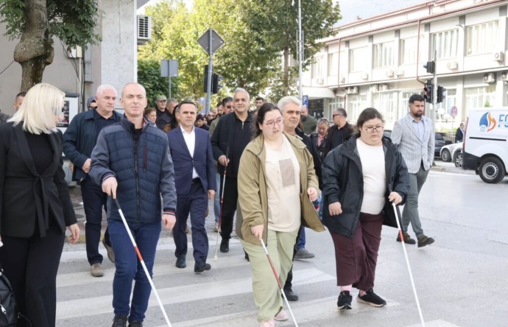 Kasami  Semaforë me sinjalizim zanor për personat e verbër në katër lokacione në Tetovë