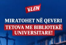 VLEN: Për herë të parë, biblioteka e Tetovës merr status universitar