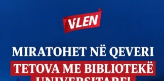 VLEN: Për herë të parë, biblioteka e Tetovës merr status universitar